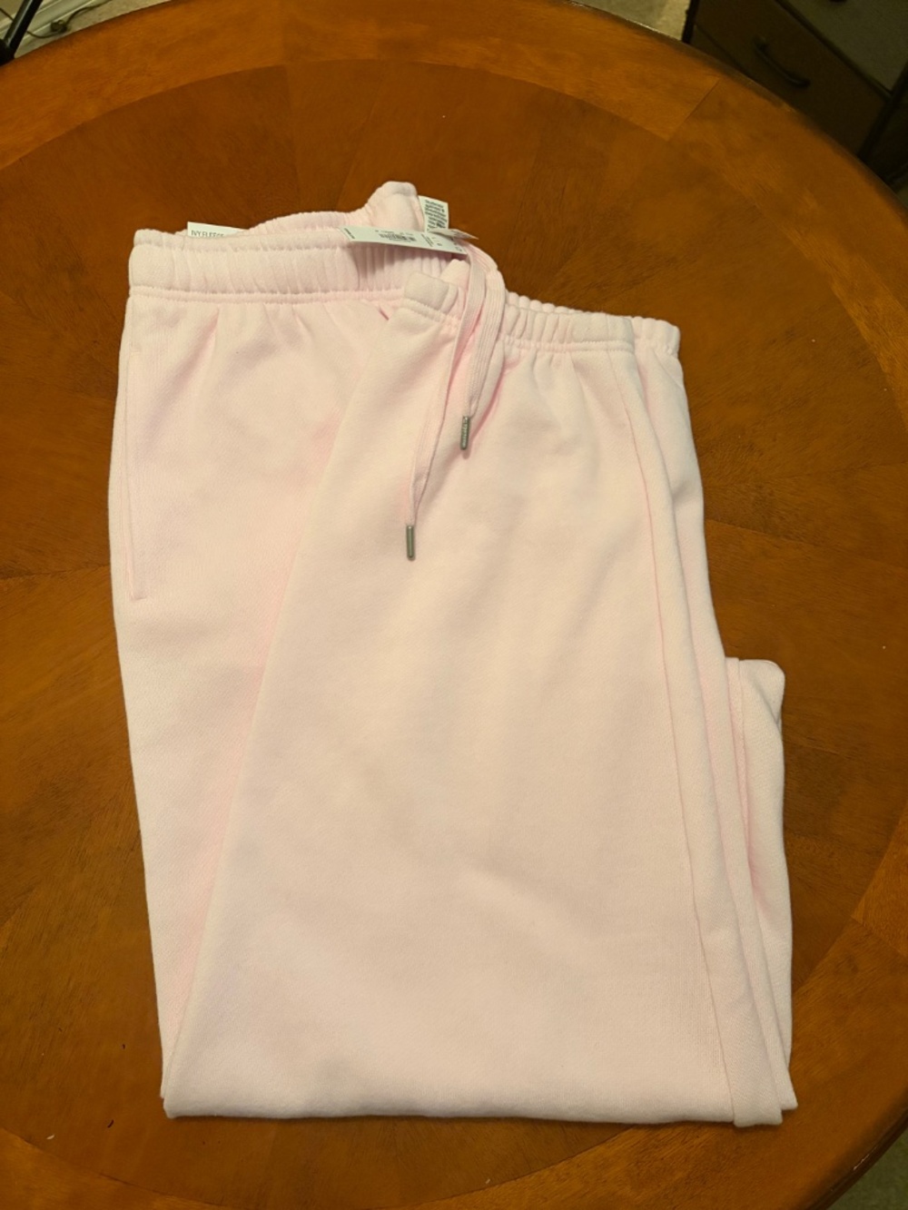 PINK Victoria's Secret Campus Fleece Sweatpants Large Long - NWT - Picture 6 of 6
